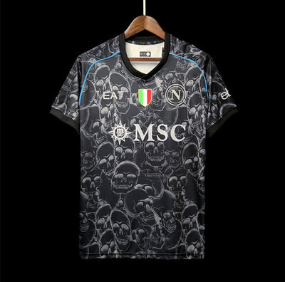 Naples maillot foot Halloween edition 2023 2024